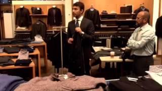 Zegna FW15 Trunk Show at Larrimors