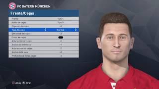 Robert Lewandowski V2 New hair face build PES 2017