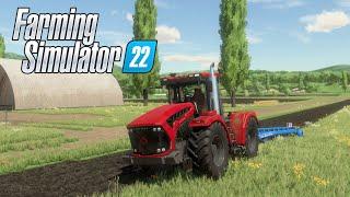 Farming Simulator 22 Sosnovka map. Field development. Create a map for yourself. Kirovets K-7M