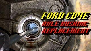 2001-2008 Ford Escape CD4E Transmission Fluid Leak: Drivers Side Axle Support Bushing Replacement