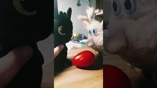 Киндер киндер привет #booba #toothless #kindersurprise