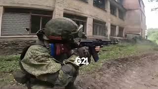 First-person view of RPO unit securing road for Russian army | G24