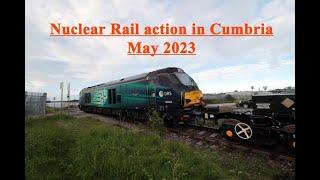 Nuclear Rail action in Cumbria May 2023