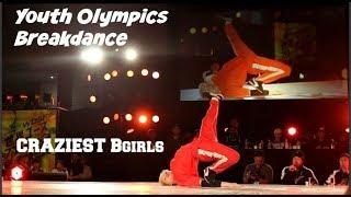 CRAZIEST moments at Youth Olympics Breaking (Female) finals.