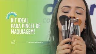 Kit ideal de pincel de maquiagem!