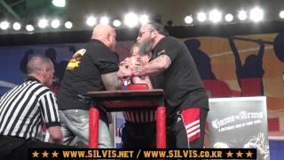 [팔씨름] 미국 팔씨름 챔피언 ┃ [Armwrestling] 2014 ACAC - Don Underwood vs Tim Bresnan