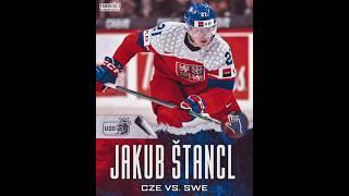 Jakub Štancl to krásně vymetl k bližší tyči.  #JakubStancl #CeskyHokej #U20 #IIHF #Cesko #Hokej