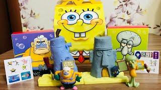 Губка Боб в Хэппи Мил Макдональдс / McDonalds Happy Meal SpongeBob SquarePants 2021 (обзор игрушек)