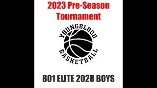 Team D'Luxe 2028 boys VS Fantomz 2028 Elite Youngblood Pre-Season Tournament Dec 1-2 2023