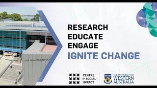 Join us at the Centre for Social Impact in Western Australia