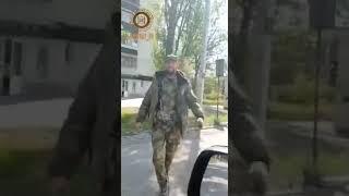  Лезгинка чеченского военнослужащего на Украине.