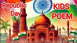 26 January poem | Republic Day poem in english | #kids #children |  KIDS LESSON |