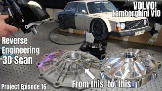 Reverse Engineering and Build Strong Parts for my Mid-Engine Volvo V10