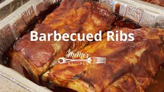 MeMe's Recipes | Barbequed Ribs