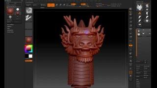 Zbrush R7 Symmetry (Симметрия на русском)