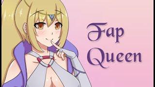 Мелкий фапает вместе с зрителями в игре Fap Queen