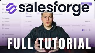 Salesforge full tutorial | How to send cold emails step by step guide