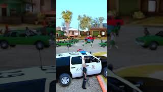 СУМАШЕДШАЯ ПОГОНЯ ЗА БАНДИТОМ в игре GTA SAMP #shorts