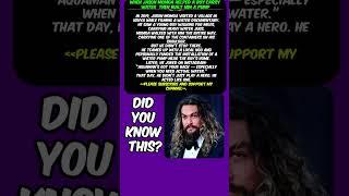When Jason Momoa Helped a Boy Carry Water — Then Built Him a Pump #hollywood #celebrity