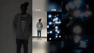 Before / after VfX in blender and after effects #vfx #3dvfx