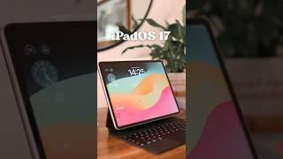 iPadOS 17 Features | #ipad #ipados17
