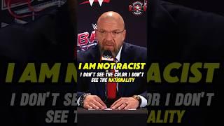 Triple H breaks his Silence on the RACISM in WWE. #wwe #wrestling #tripleh