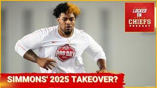 Kansas City's Left Tackle Battle HEATS UP | Can Simmons Outshine the Competition?