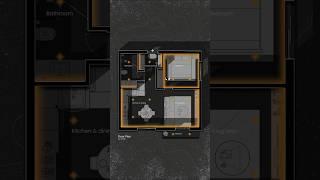 Architecture plan render | Photoshop animation | illustration | lighting layout | floor plan