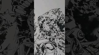 Creative Brush Drawing