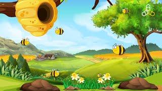 BEES - CARTOON SCREENSAVER - 2 HOURS LONG