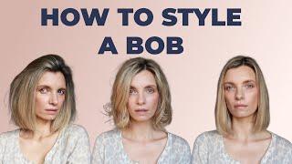 HOW TO STYLE A BOB: TESTING THE SHARK FLEXFUSION! | AD