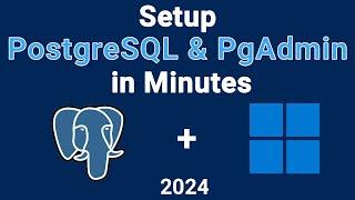 PostgreSQL and pgAdmin Installation Made EASY in 2024!