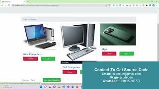 Online Computer shop project in java with source code and project report