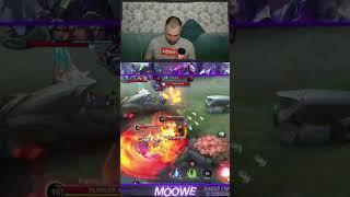 Ну не нажимается ульт!!!  (Момент со Стрима) #shorts #mo0we #mlbb #mobilelegends #moba