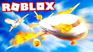 ВЫЖИЛ ПОСЛЕ КРУШЕНИЯ САМОЛЕТА В ROBLOX!