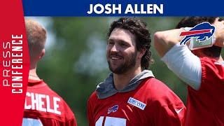 Josh Allen Talks Team Development, His Offseason, and More | Buffalo Bills