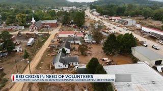 Red Cross recruiting volunteers to help with Helene cleanup