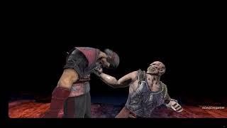 MK Boss Scourge Baraka (Hard) vs Tremor, Kung Lao & Liu Kang