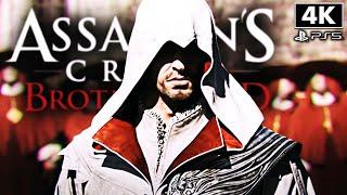 ИГРОФИЛЬМ | ASSASSIN`S CREED BROTHERHOOD  Полное Прохождение [4K PS5]  ФИЛЬМ Ассассин Крид