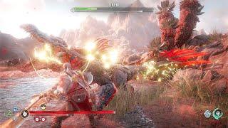 God of War Ragnarok - Kill Dreki Boss With Blade of Olympus