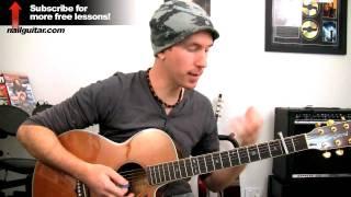 Crossfire by Brandon Flowers - Acoustic Guitar Lesson - How To Play Tutorial