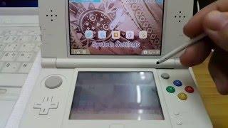 ทดสอบเครื่อง New3DS JP เปลี่ยน emuNAND โซนเป็น US