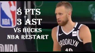 Dzanan Musa 8 Pts 3 Ast Brooklyn Nets vs Milwaukee Bucks Highlights