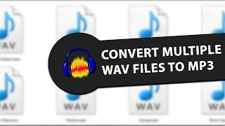 How To Convert Multiple Wav Files To Mp3