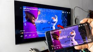 How to Connect Android Phone to Smart TV | Screen Mirroring | Wireless Display