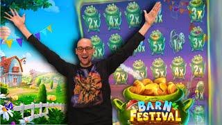 CASINODADDY'S EXCITING BIG WIN ON BARN FESTIVAL (Pragmatic Play) SLOT