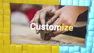 3D Cube Intro After Effects Templates