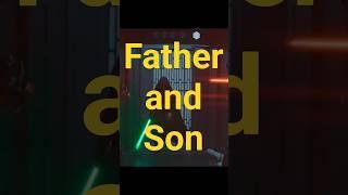 Luke Skywalker and Darth Vader | Father and Son | Hallway Scene | #starwarsedit #hallwayscene