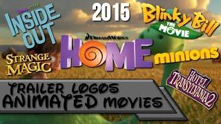 Animated Movie Trailer Logos of 2015