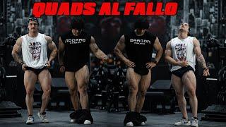 ENTRENAMIENTO DE QUADS AL FALLO CON DADDY AIOLI Y ROBERT QUIROGA | RUTINA PARA VOMITAR! 